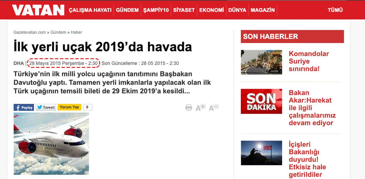 2019’da Göklerde Olacağı Söylenen Yerli Uçağın Fabrikası Bile Kurulamadı