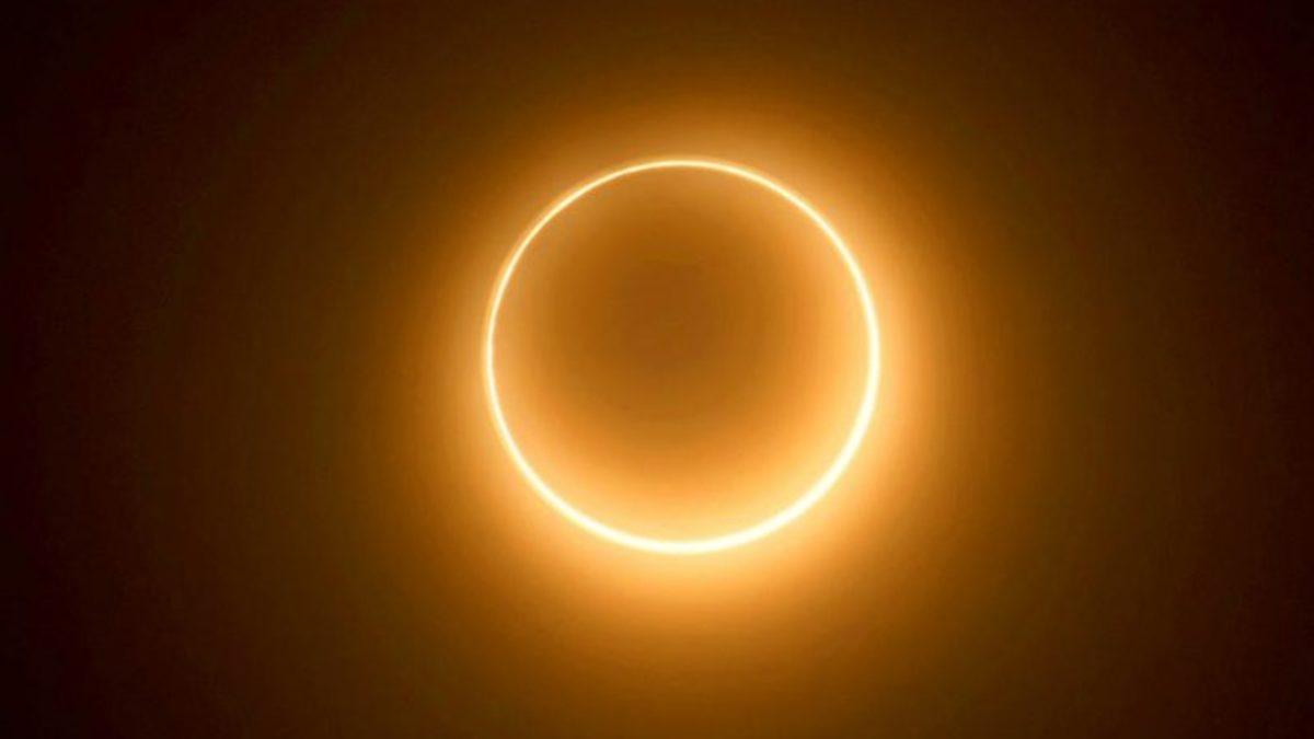 Dün Sabahki Halkalı Güneş Tutulmasında Çekilen Muhteşem Fotoğraflar