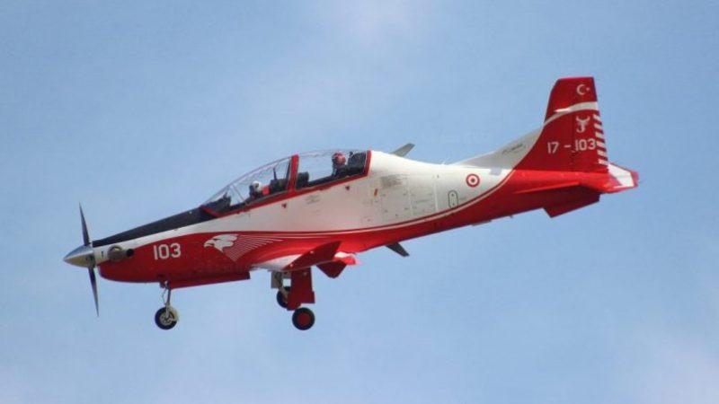 Düşen Hürkuş Uçağı Hakkında Açıklama: Pilotlar Paraşütle Atlayarak Kurtuldu (Video)