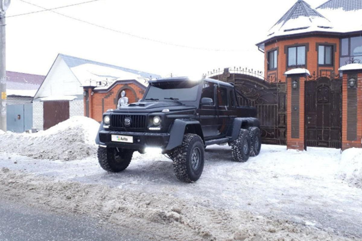 Orijinalinden Farksız, Rus Yapımı Mercedes-Benz G63 6x6