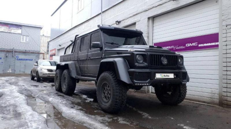 Orijinalinden Farksız, Rus Yapımı Mercedes-Benz G63 6x6