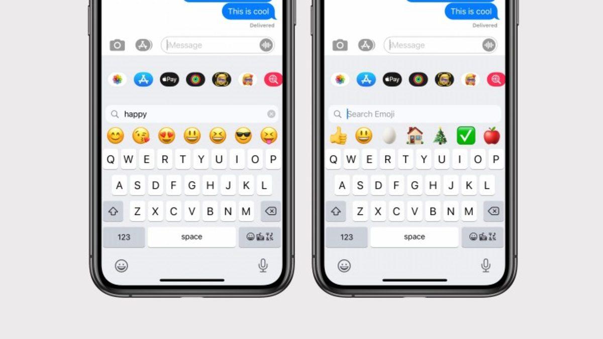 iOS 14 ile Birlikte iPhone Klavyesine Emoji Arama Özelliği Geliyor