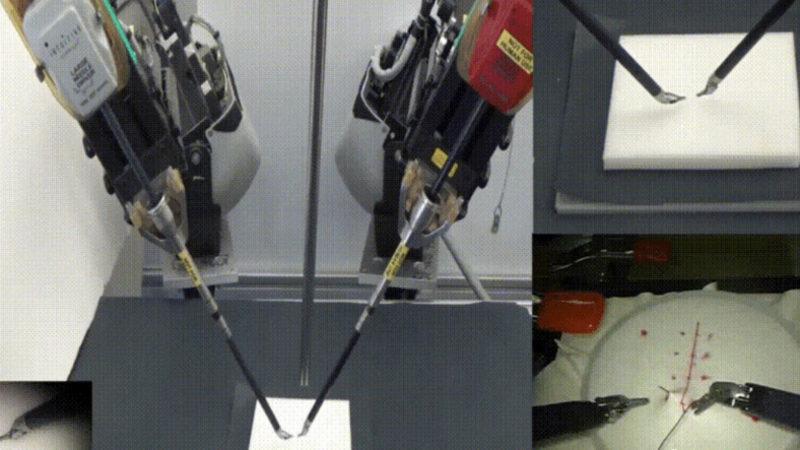 Cerrahi Robotlar İçin Geliştirilen Bir Yapay Zeka, Video İzleyerek Dikiş Atmayı Öğrendi (Video)