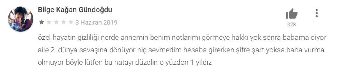 Öğrencilerin e-Okul Uygulamasına Yaptıkları 20 Fantastik Yorum