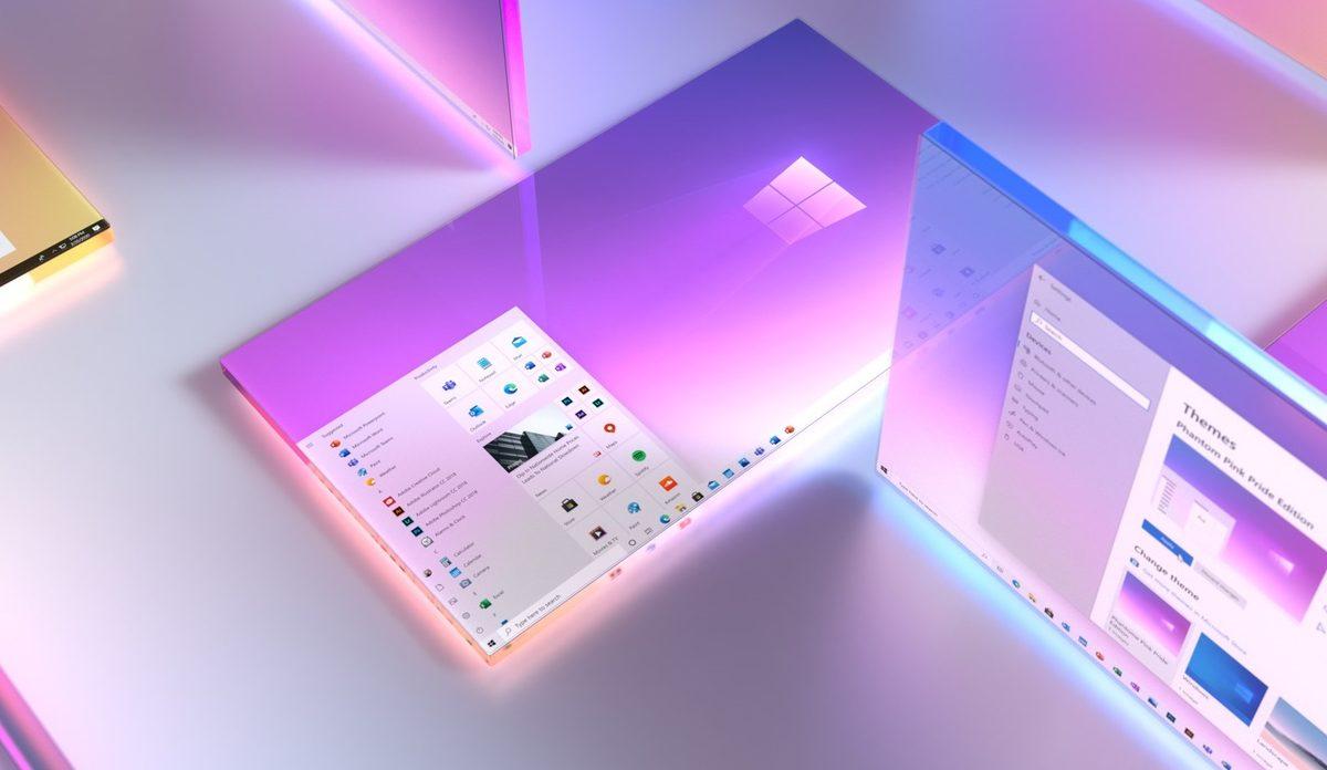 Microsoft, Windows 10X’in Olası Başlat Menüsü Tasarımını Paylaştı