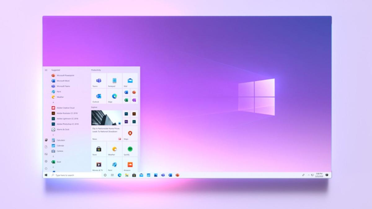 Microsoft, Windows 10X’in Olası Başlat Menüsü Tasarımını Paylaştı