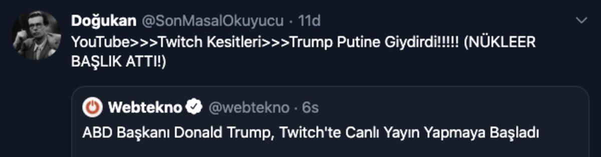 Trump’ın Twitch Yayıncısı Olma Kararına Gelen Birbirinden Komik 30 Yorum