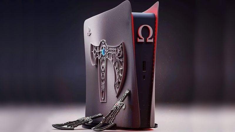 God of War Hayranlarının Gözlerini Kamaştıracak PlayStation 5 Tasarımı