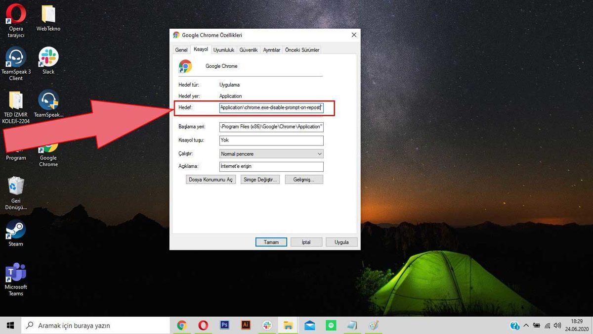’Yeniden Form Gönderme İşlemini Onayla’ Uyarısını Kapatma Nasıl Yapılır?