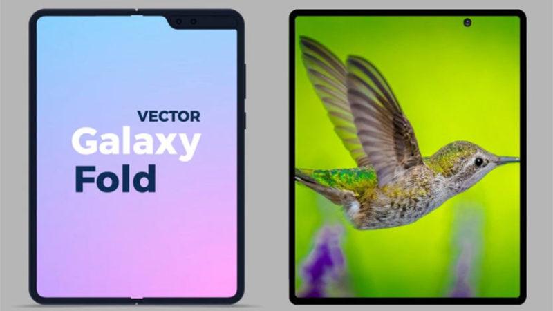 Samsung Galaxy Fold 2’nin Çentiksiz Tasarımını Gözler Önüne Seren Render Görseli