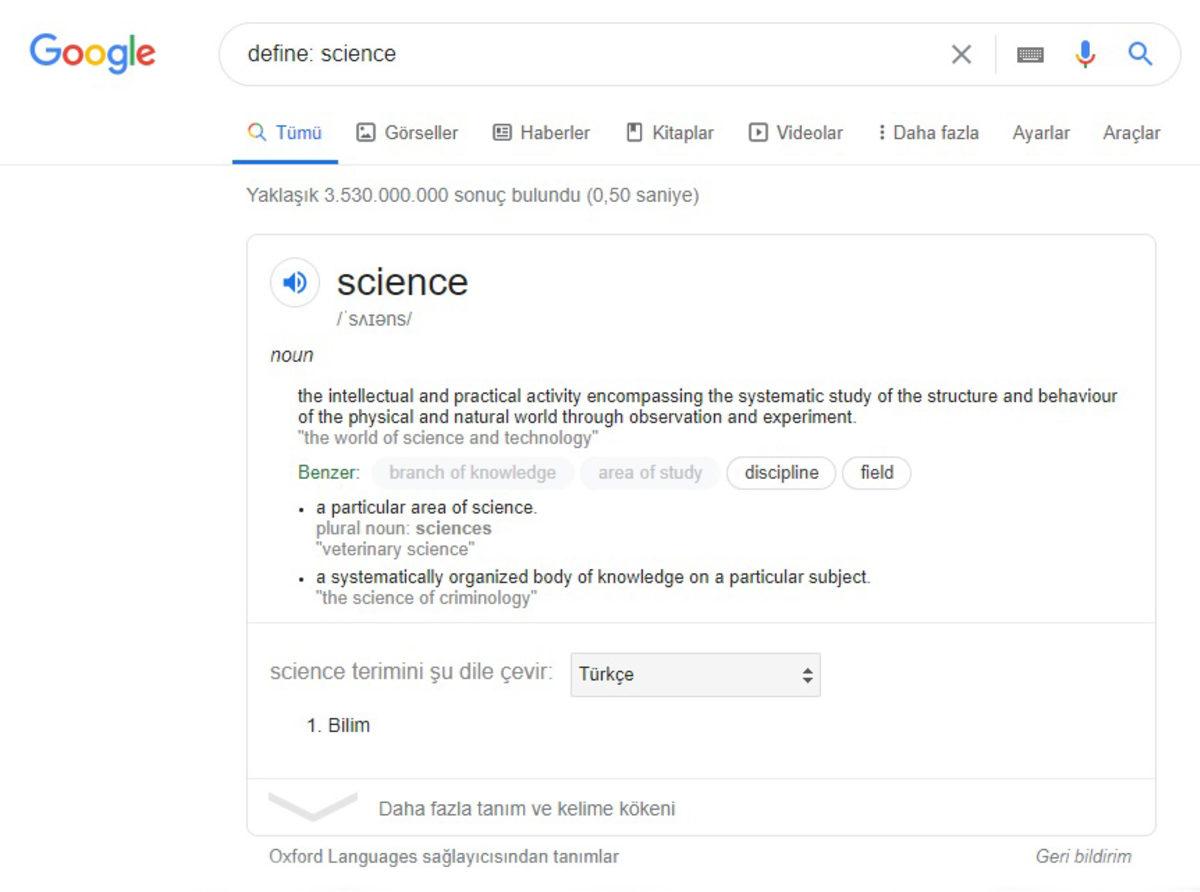 Google’da Muhtemelen Bilmediğiniz 10 Farklı Arama Yöntemi