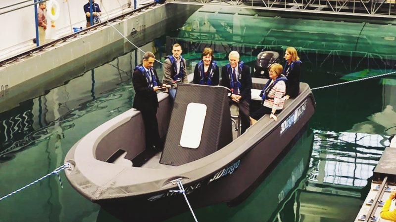 3 Boyutlu Yazıcıyla Devasa Boyutlarda Bir Tekne Üretildi