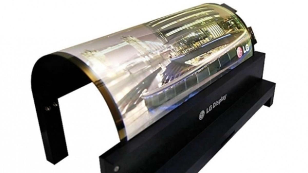 LG, 18 İnçlik Rulo Haline Gelebilen OLED Ekranı Duyuracak!