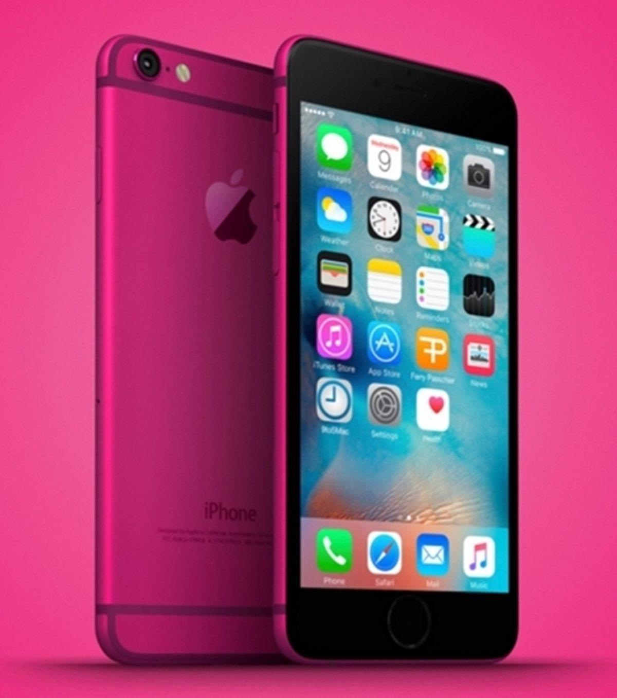 iPhone 6c’nin Renk Seçeneklerinin Hakkında Tasarım Çalışması