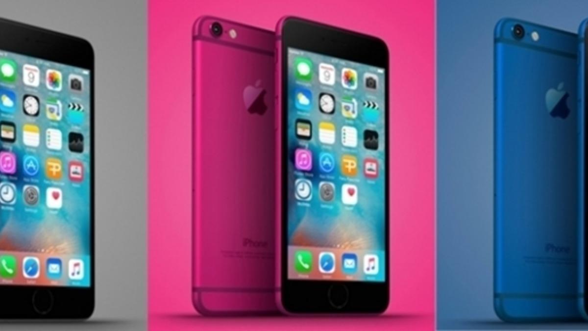 iPhone 6c’nin Renk Seçeneklerinin Hakkında Tasarım Çalışması