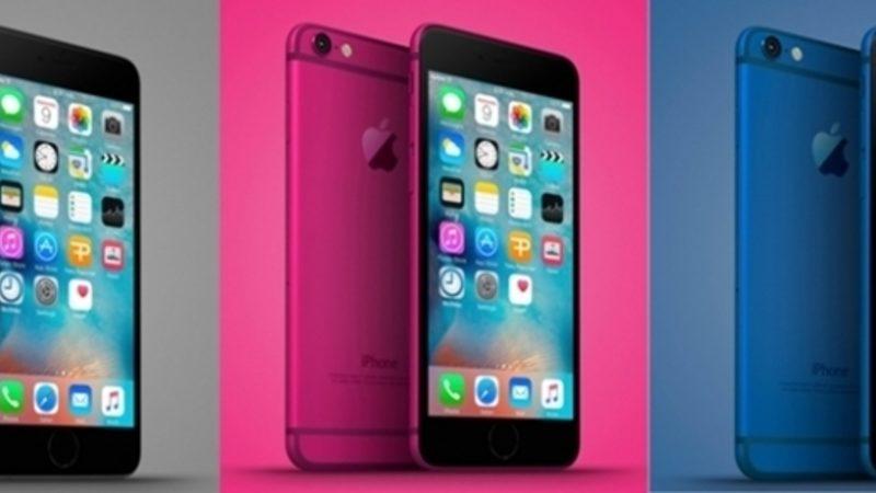 iPhone 6c’nin Renk Seçeneklerinin Hakkında Tasarım Çalışması