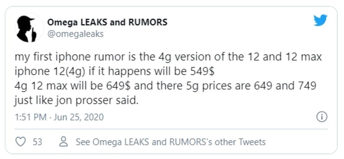 iPhone 12’nin Resmi Olmayan Fiyatları Ortaya Çıktı: 4G’li Ucuz Versiyonlar mı Geliyor?