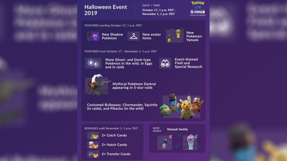 Pokémon Go’nun Bol İçerikli Cadılar Bayramı Etkinliği Duyuruldu