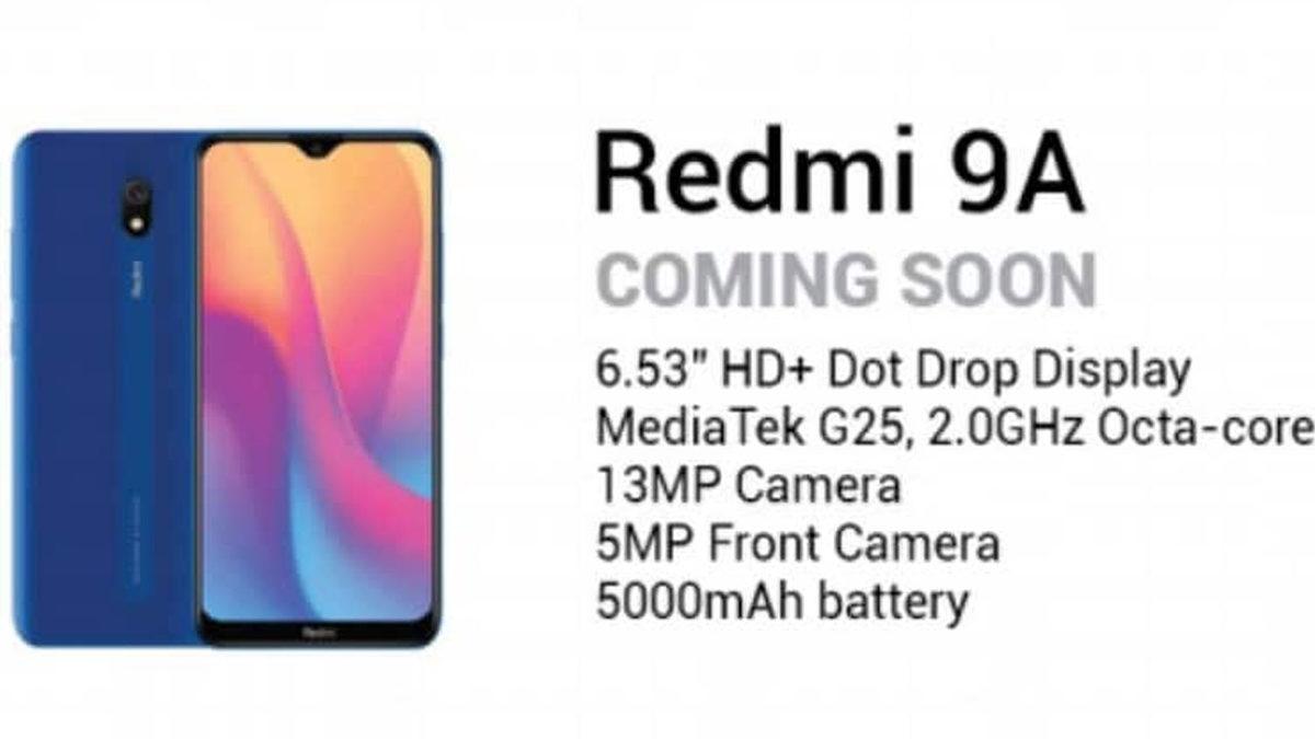 Redmi 9A’nın Tasarımı ve Özellikleri Bir Broşürde Ortaya Çıktı