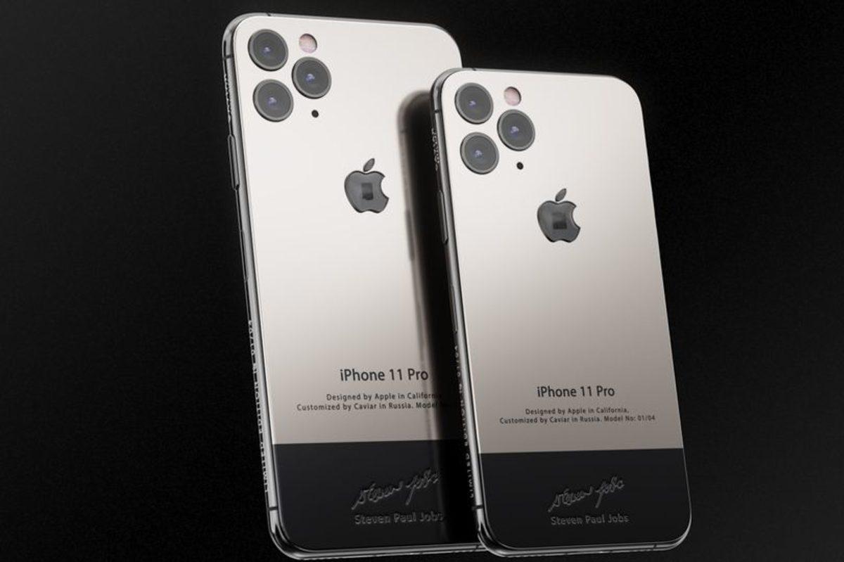 Caviar’dan 40 bin TL’lik Steve Jobs’lı iPhone 11 Pro Tasarımı