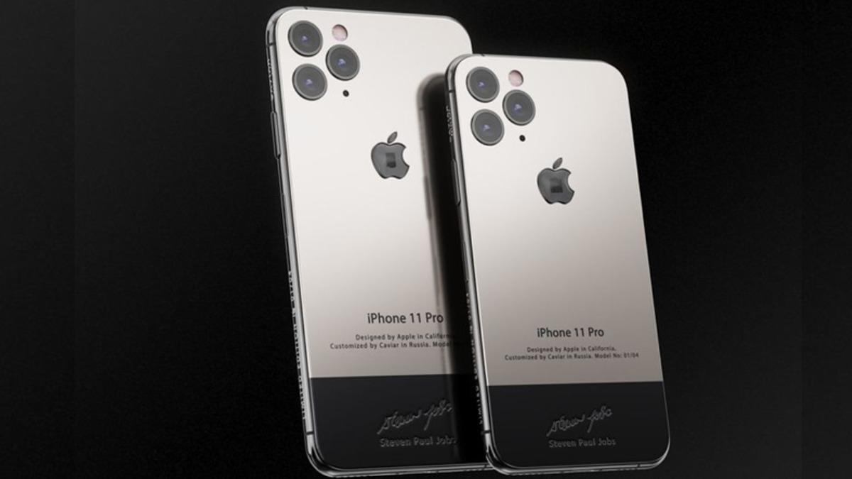 Caviar’dan 40 bin TL’lik Steve Jobs’lı iPhone 11 Pro Tasarımı