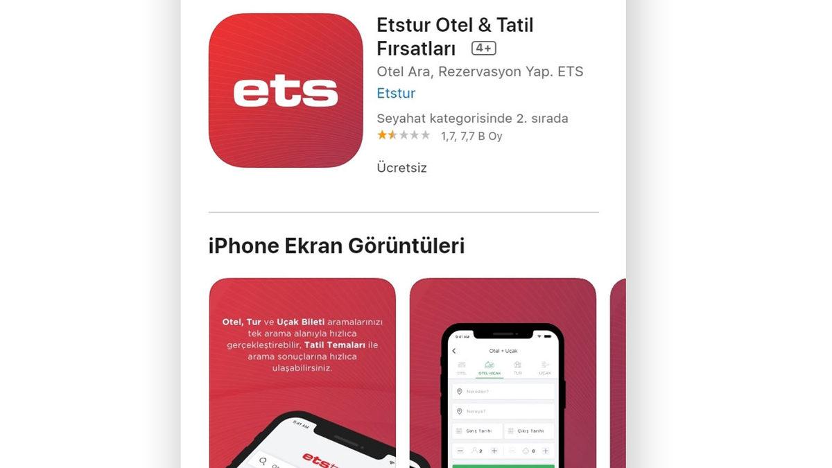 Turizm Bakanı’na Ait Etstur’un Google Play Store Puanı, Öğrenciler Tarafından 1,1’e Düşürüldü