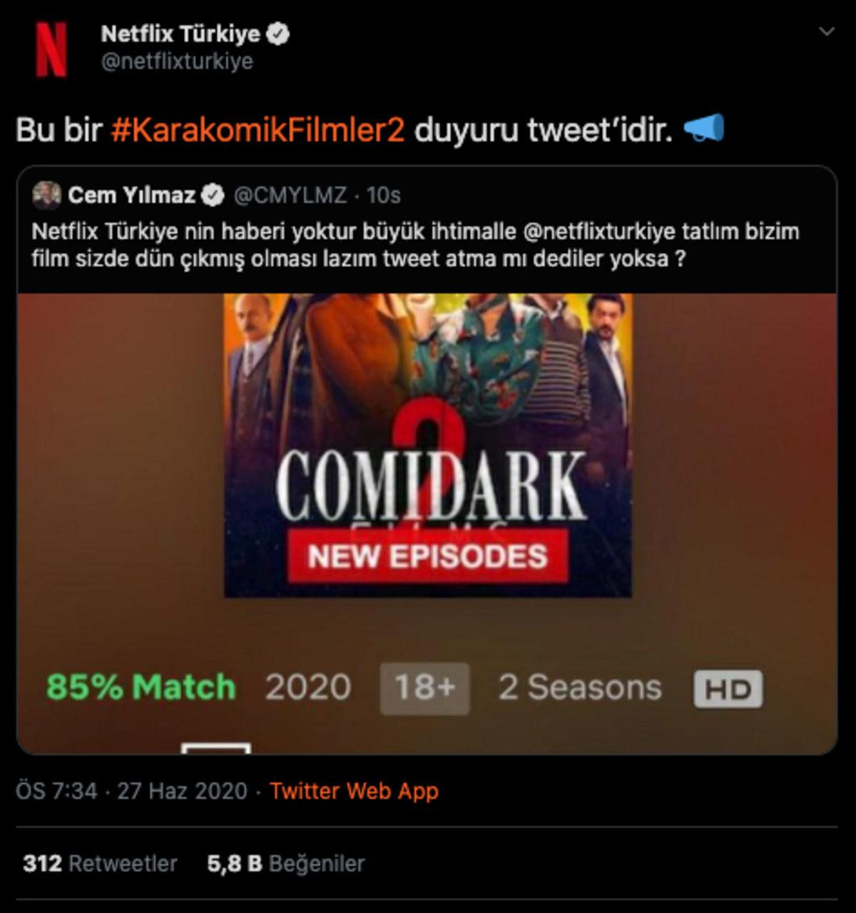 Cem Yılmaz’dan Netflix’e Efsane Ayar: Buranın Üçüncü Dünya Ülkesi Olmadığını Öğreneceksin