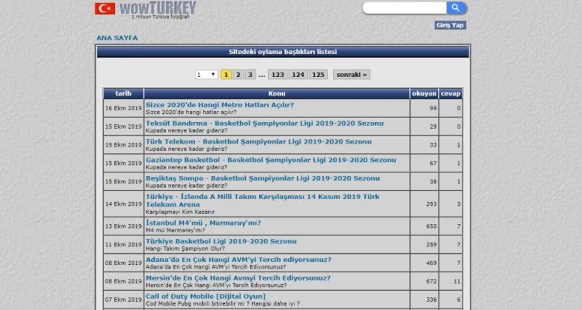 İçinde Türkiye’den 1 Milyon Fotoğrafın Bulunduğu Tuhaf Site: WowTurkey