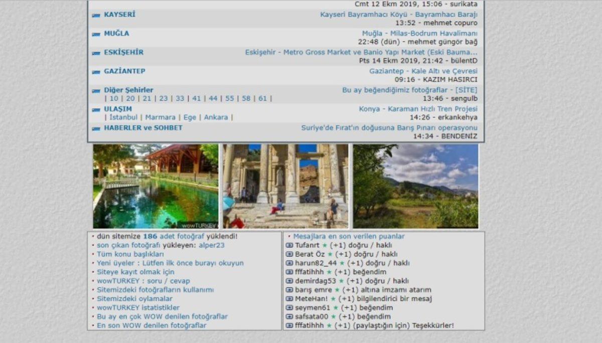 İçinde Türkiye’den 1 Milyon Fotoğrafın Bulunduğu Tuhaf Site: WowTurkey