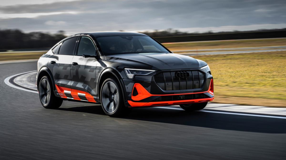 2021 Audi e-tron S, Nürburgring’de Test Edilirken Objektiflere Yakalandı