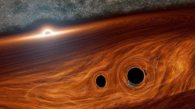 Tarihte İlk Kez, Kara Deliklerin Çarpışma Anı Gözlemlenmiş Olabilir