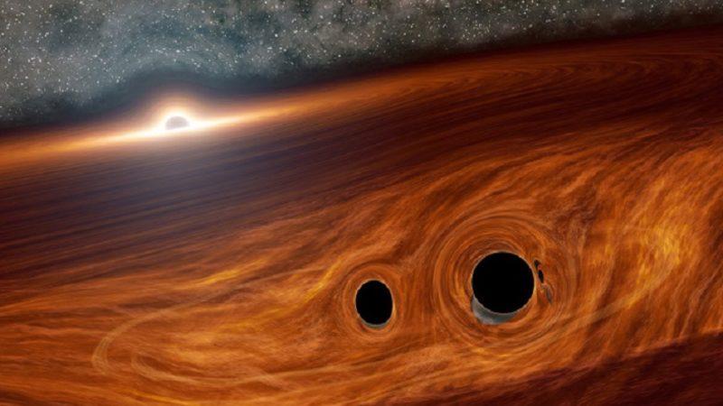 Tarihte İlk Kez, Kara Deliklerin Çarpışma Anı Gözlemlenmiş Olabilir