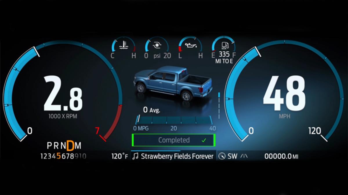 Ford F-150’nin Yeni Araç İçi Ekranları Ortaya Çıktı