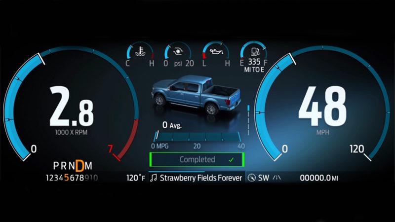 Ford F-150’nin Yeni Araç İçi Ekranları Ortaya Çıktı