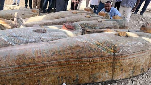 Mısırlı Arkeologlar, Oldukça İyi Korunmuş Tabutları Gün Yüzüne Çıkardı