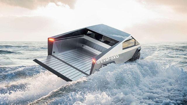 Elon Musk’tan Yüzen Cybertruck Konseptine Yanıt: Bunu Yapabiliriz