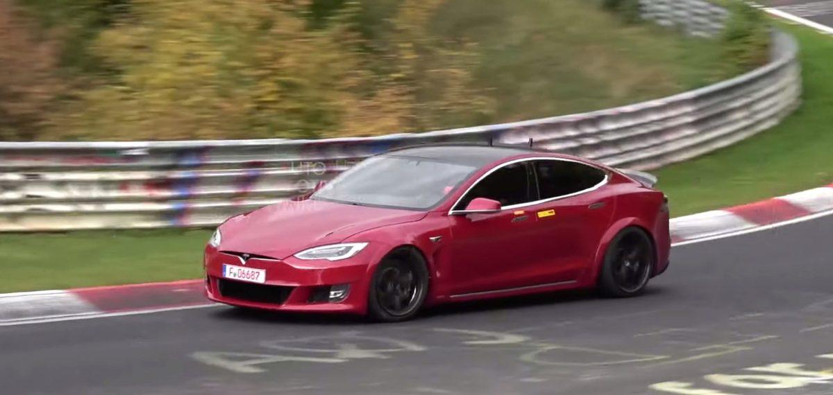 Yeni Tesla Model S ’Plaid’ Prototipi Nürburgring Pistinde Görüldü (Video)