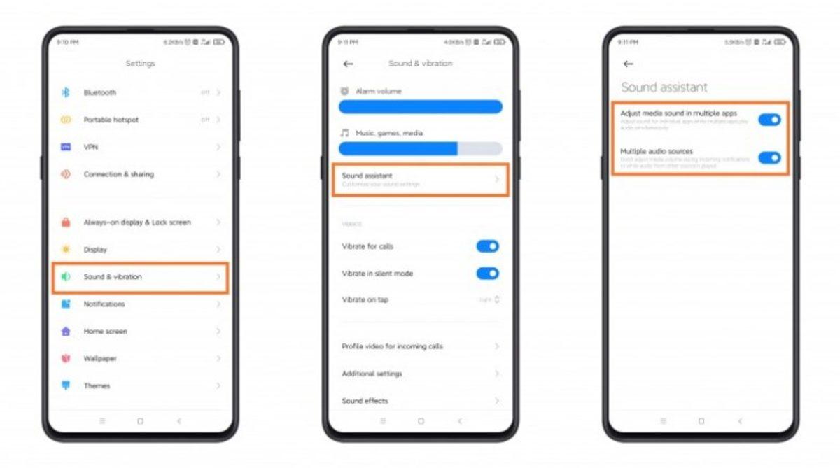 Xiaomi MIUI 12’de Uygulamalar İçin Ayrı Ayrı Ses Seviyeleri Belirlenebilecek