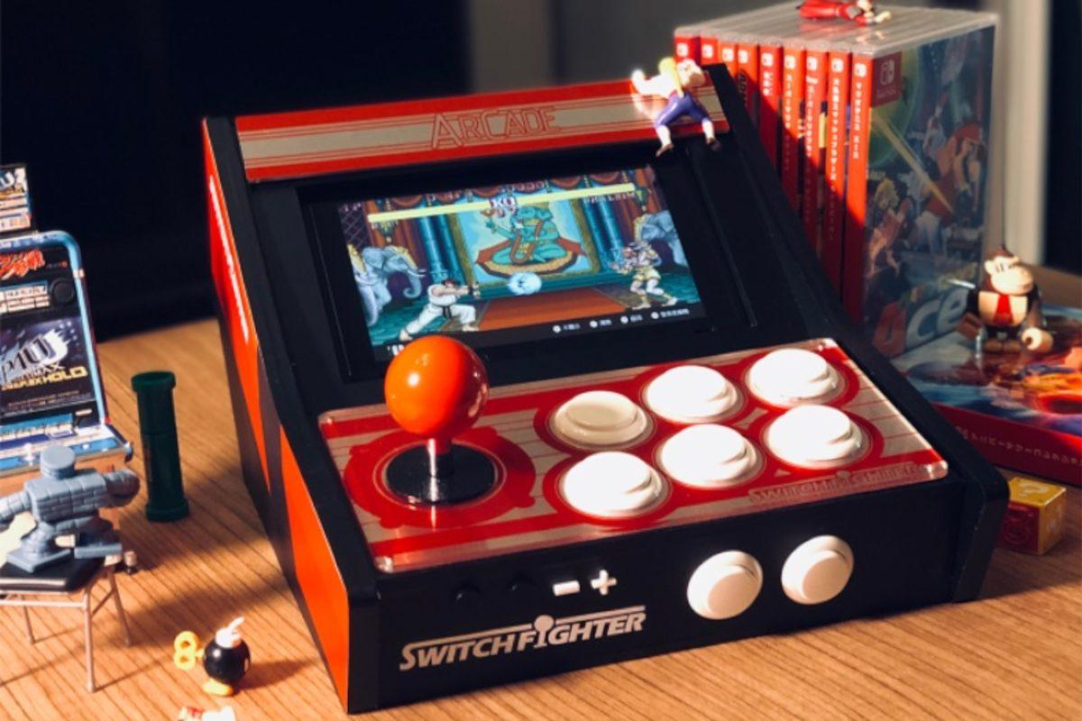 Nintendo Switch’i Retro Atari Makinelerine Dönüştüren Cihaz: Switch Fighter