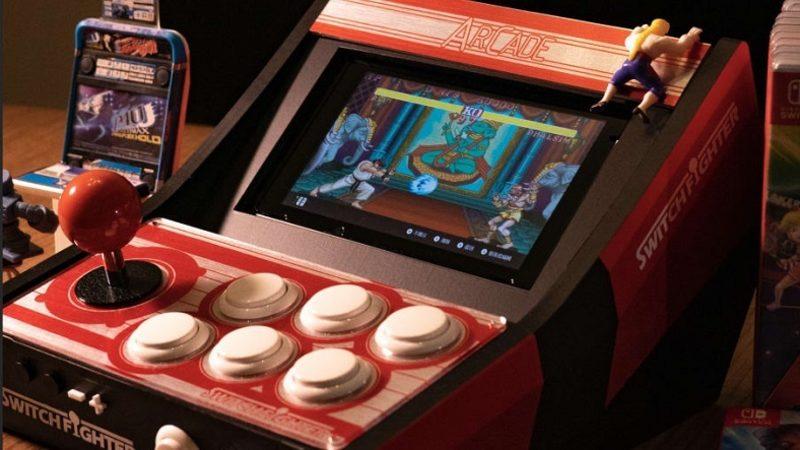 Nintendo Switch’i Retro Atari Makinelerine Dönüştüren Cihaz: Switch Fighter