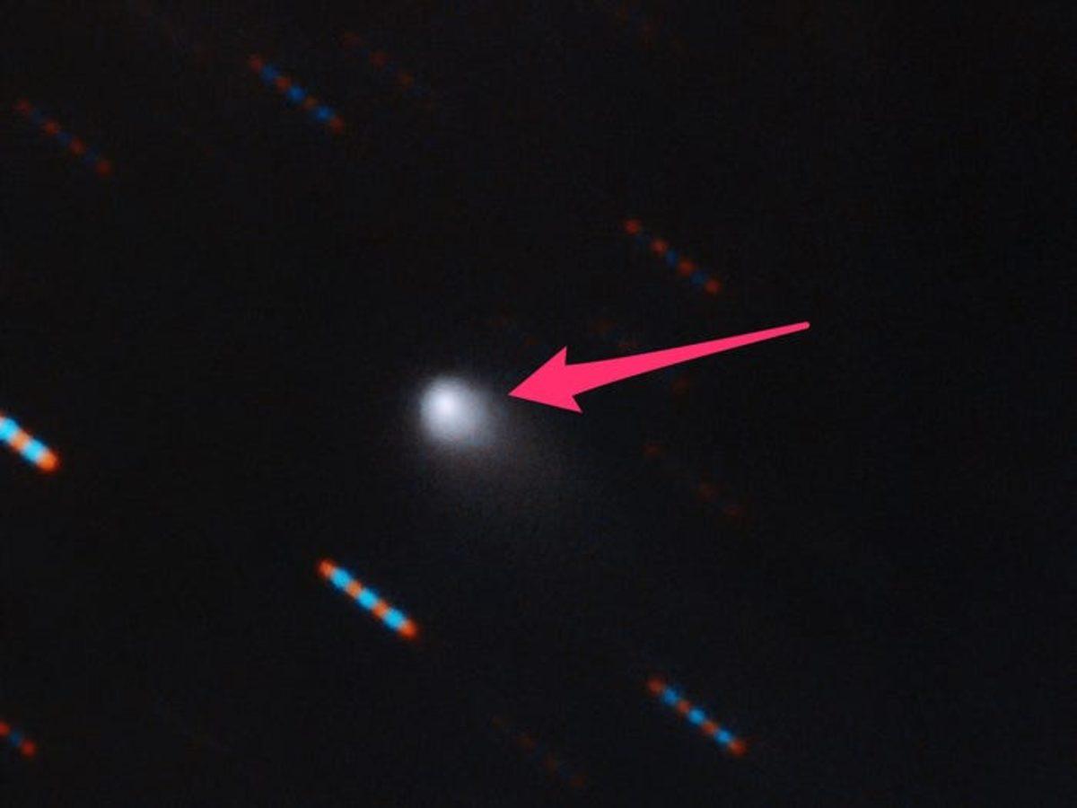 Hubble, Başka Bir Yıldız Sisteminden Gelen Kuyruklu Yıldızın Fotoğrafını Çekti