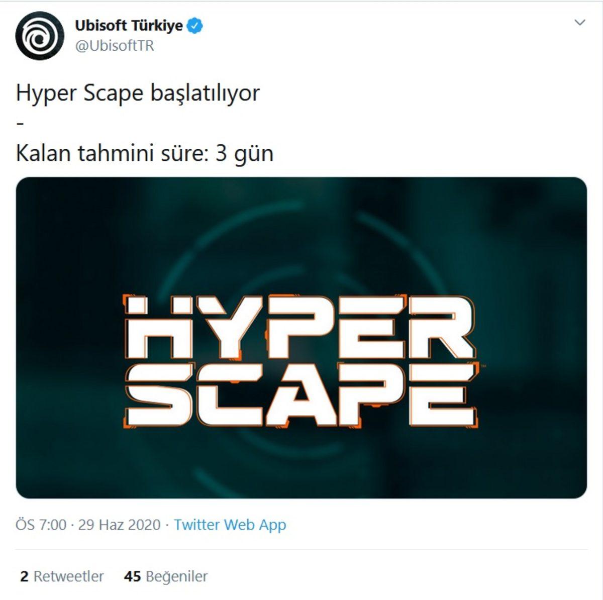 Ubisoft, Yeni Battle Royale Oyunu Hyper Scape’i Duyurdu