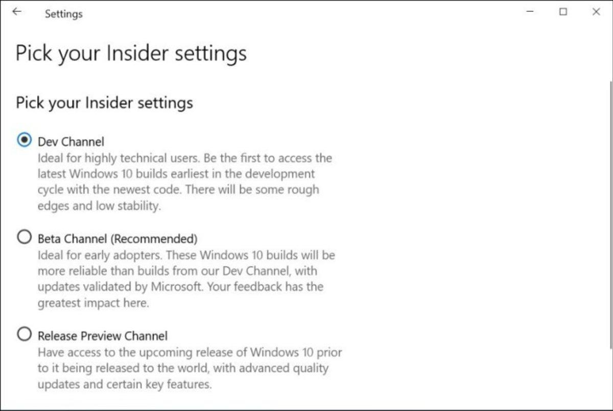 Microsoft, Windows Insider Kanalları’nı Resmi Olarak Yayınladı