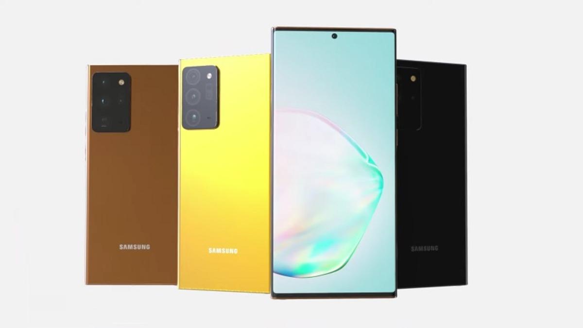 Samsung Galaxy Note 20 Ultra ile İlgili Tüm Söylentilerle Oluşturulan Konsept Tasarım