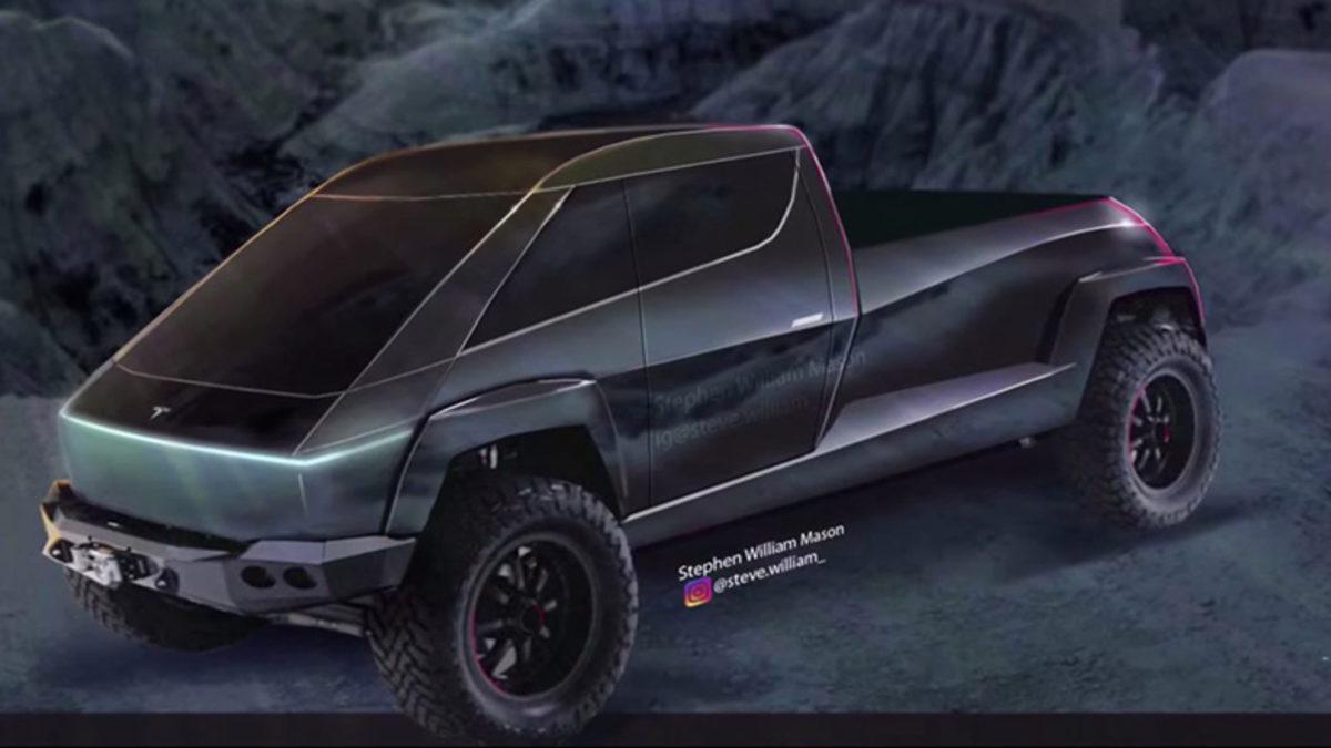 Tesla Pickup’ın Heyecan Uyandıran Konsept Tasarımı