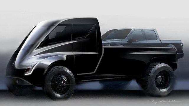 Tesla Pickup’ın Heyecan Uyandıran Konsept Tasarımı