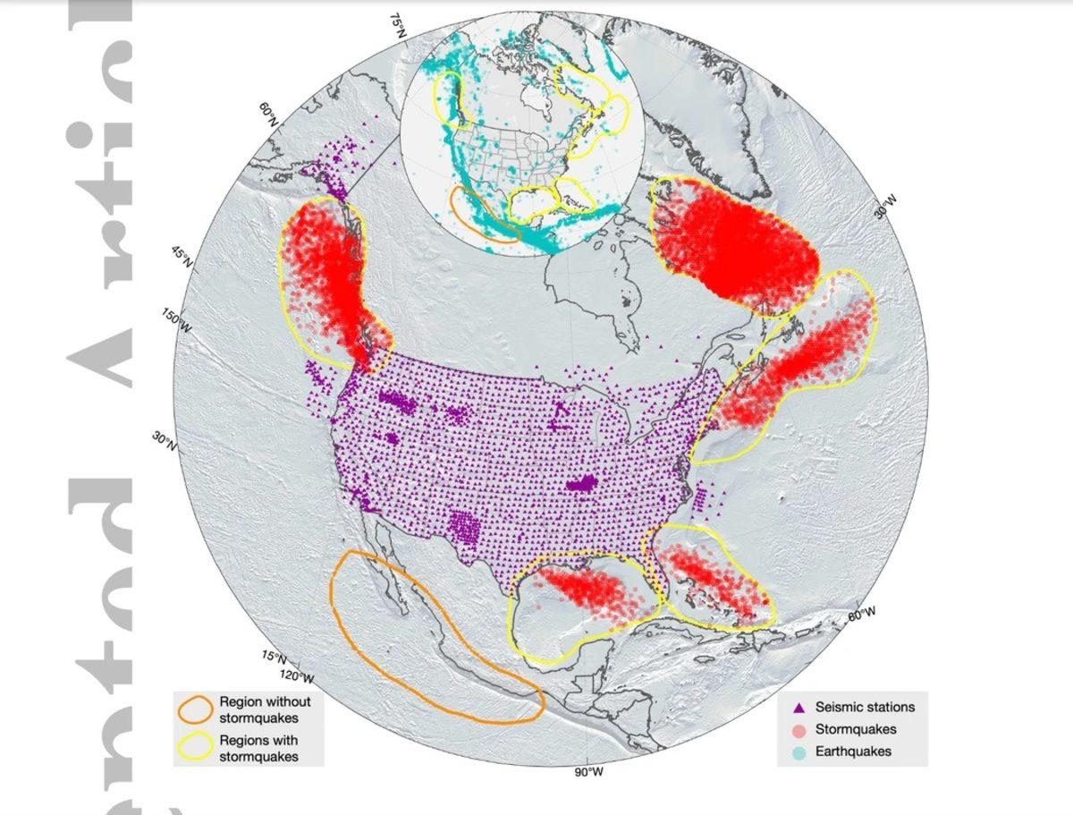 Bilim İnsanları, ’Fırtına Depremleri’ Adında Yeni Bir Doğa Olayı Keşfetti