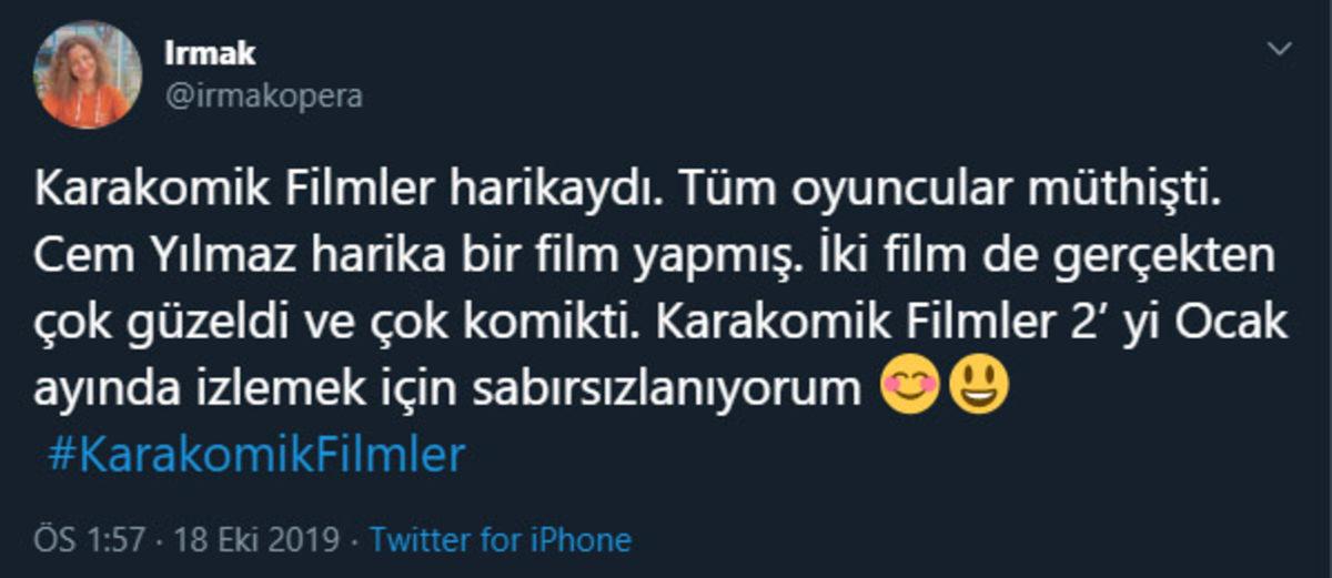 Karakomik Filmler’i İzleyenlerden Gelen İlk Yorumlar