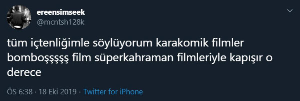 Karakomik Filmler’i İzleyenlerden Gelen İlk Yorumlar