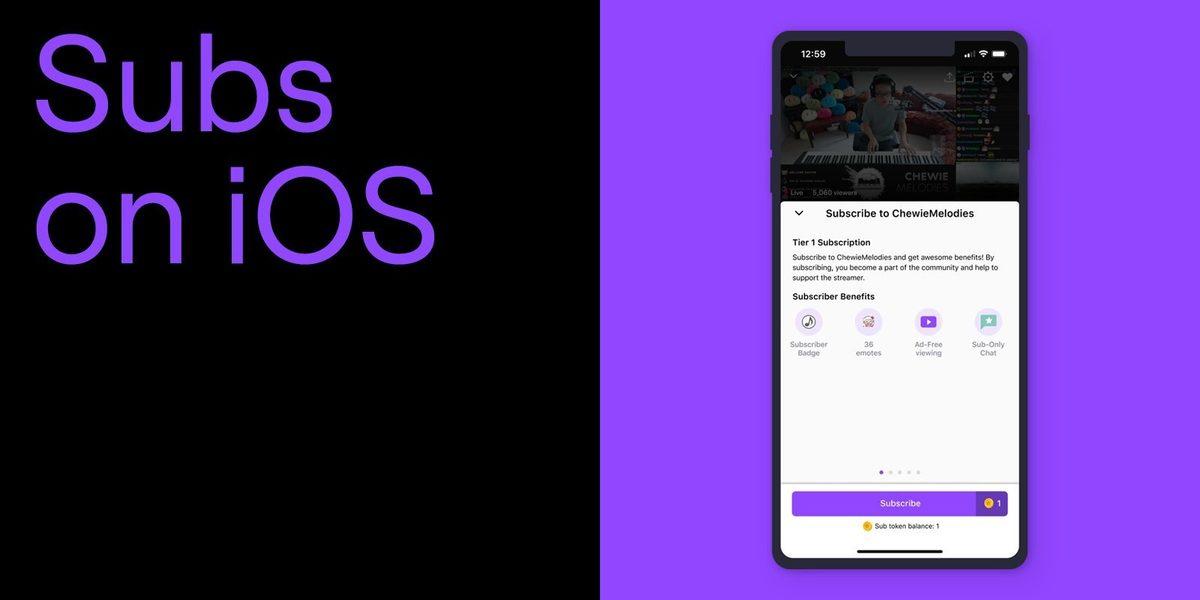 Twitch, iOS Platformuna Abonelik Sistemi Getirdi (Fiyat Can Sıkabilir)